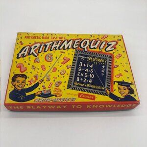 Rare, vintage 1960 Jacmar Arithmequiz